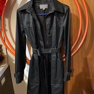 Vintage Black Trench Coat